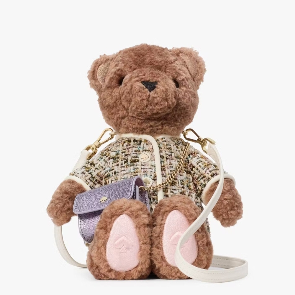Kate Spade Oh What Fun 3D Teddy Bear Crossbody
